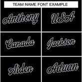 Custom Black White Classic Style Crew neck T-Shirts Full Sublimated